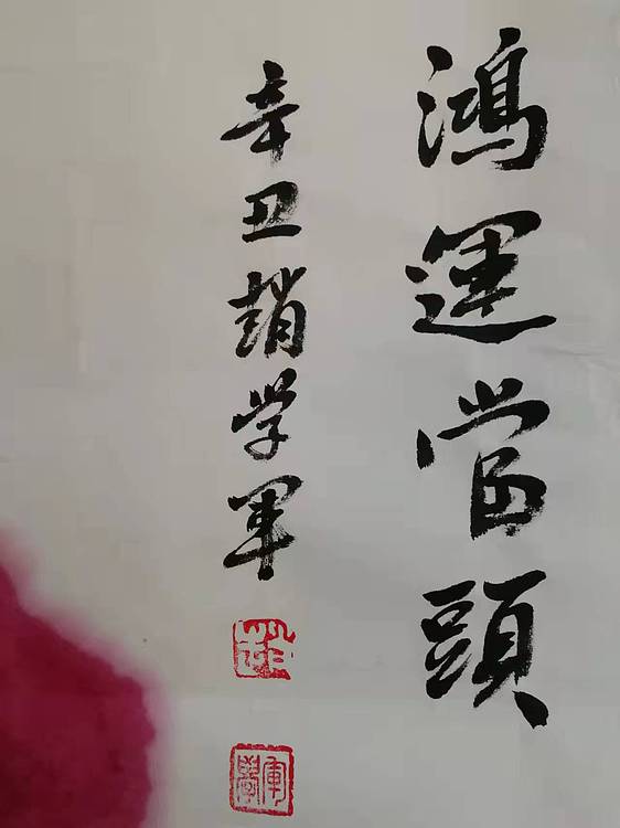 赵学军 鸿运当头