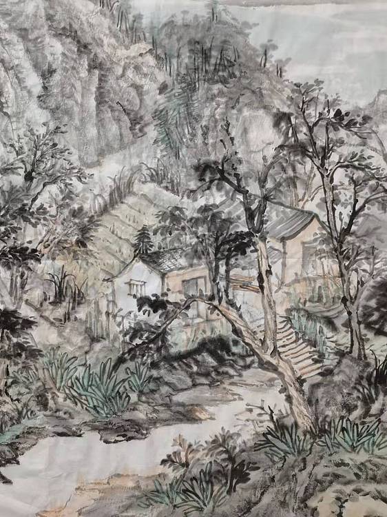 中国艺术研究院 硕士  周心宇 山静似太古