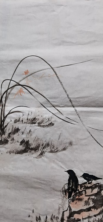 职业书画家 羽翔 清香