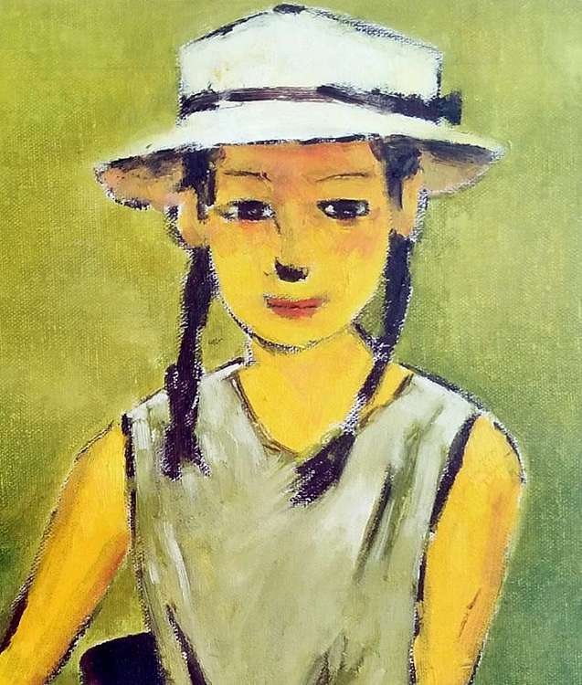 胡冰 原创精品油画《那年》