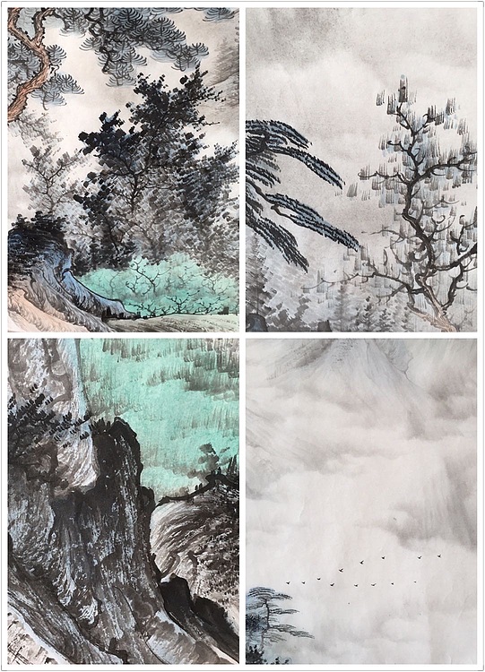 张春萍 《飞泉鸣壑》