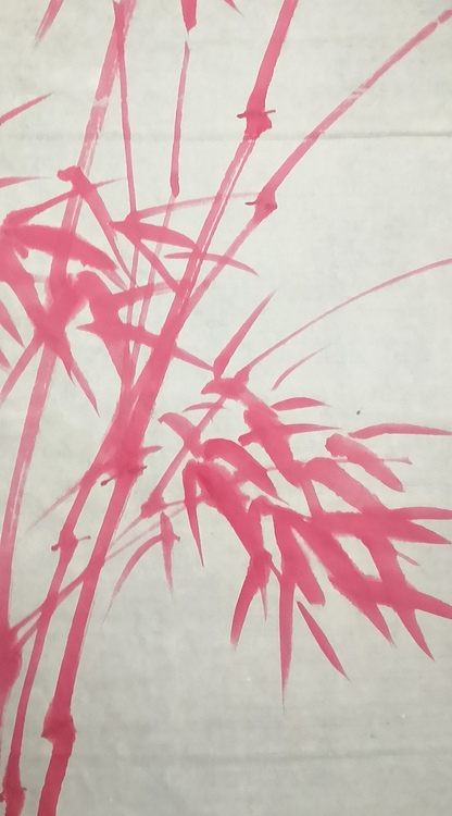 安徽省美协会员 赵星州 竹报平安