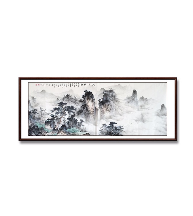 张春萍 《飞泉鸣壑》