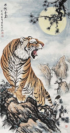 王贵邱，著名画家