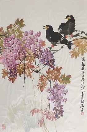 雷胜强 鸟语花香