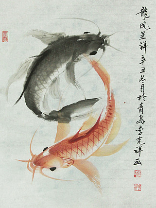 中国美术家协会会员，李克祥