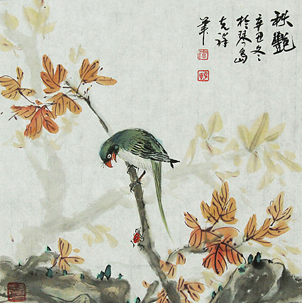 中国美术家协会会员，李克祥