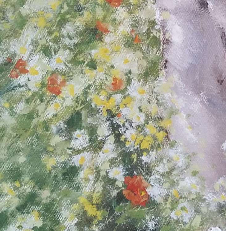 岳志敏 原创精品油画《自由》