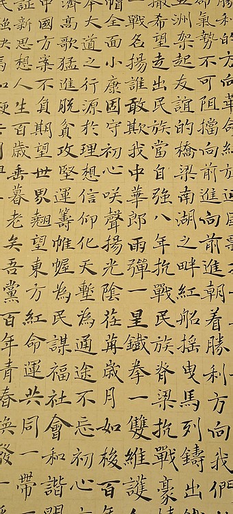 江苏省青年书法家协会会员  淮河居士 庆建党一百周年