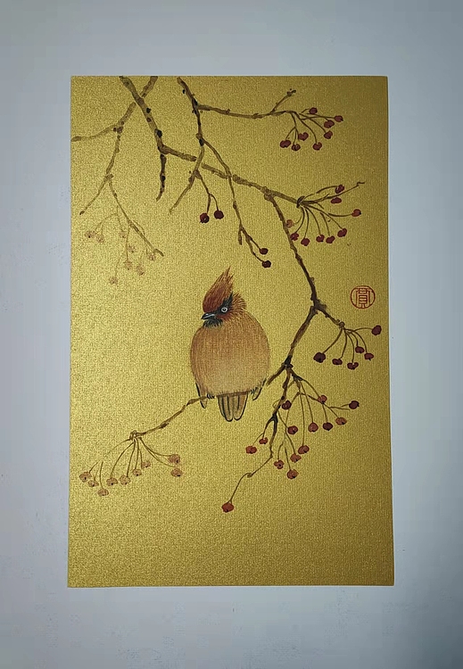 永遇乐 国画 工笔 秋意浓