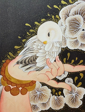 永遇乐 水彩画