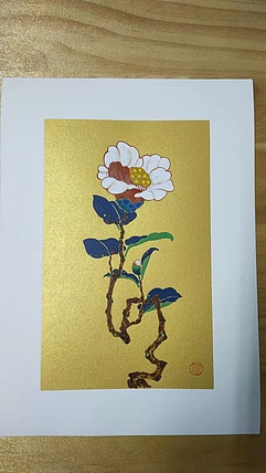 永遇乐 工笔花鸟 山茶2