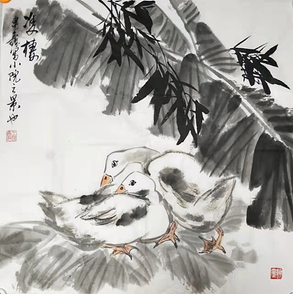 中国花鸟画研修院高研班 王建鑫 精品花鸟 