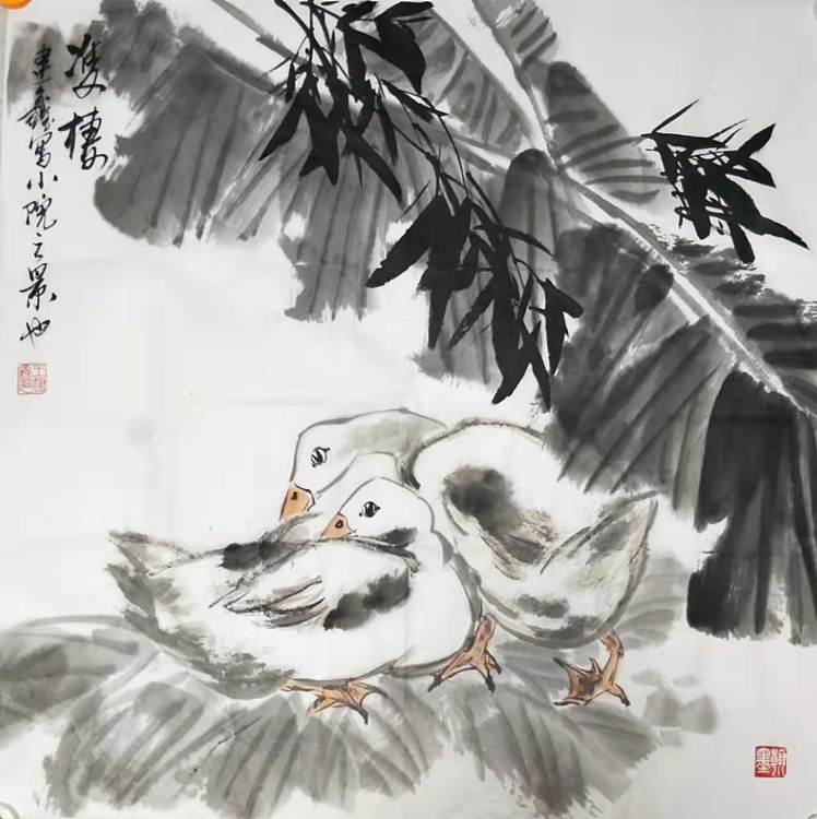 中国花鸟画研修院高研班 王建鑫 精品花鸟 