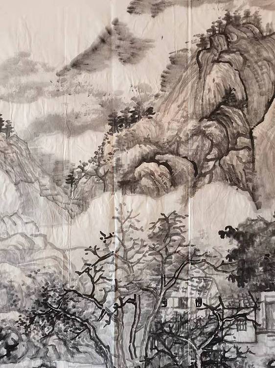 中国艺术研究院 硕士  周心宇 赣南冬景