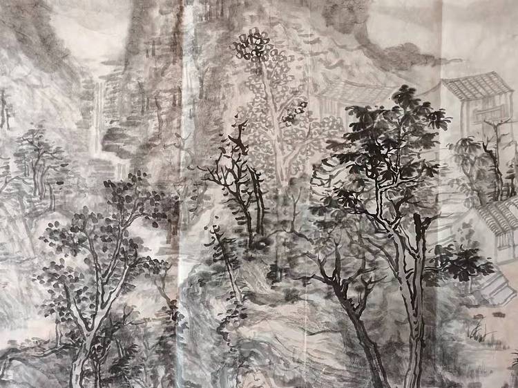 中国艺术研究院 硕士  周心宇 栖林听泉