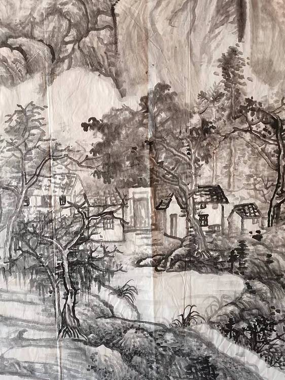 中国艺术研究院 硕士  周心宇 赣南冬景