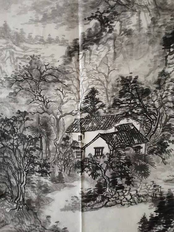 中国艺术研究院 硕士  周心宇 赣南写生