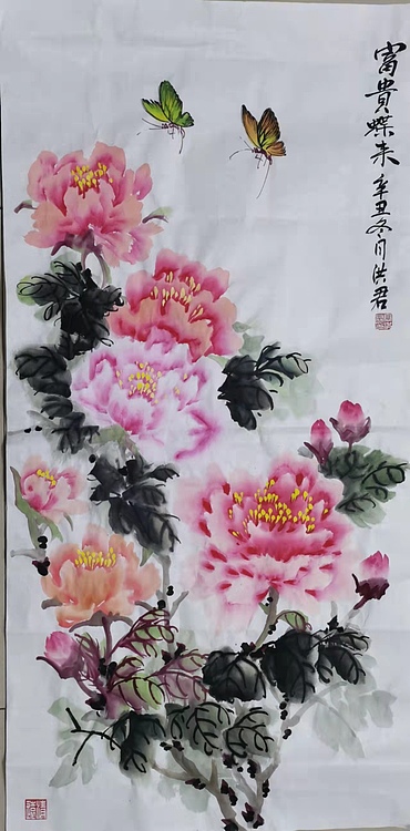 洪君 富贵蝶来