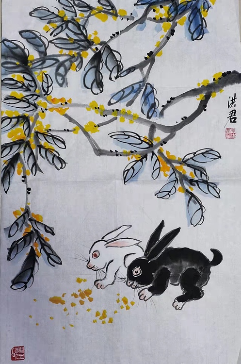 洪君 月兔仙子