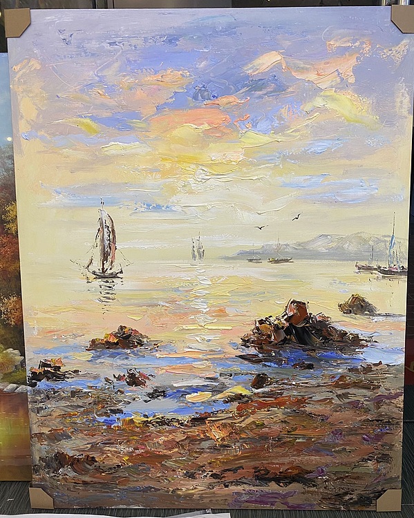 早上海景