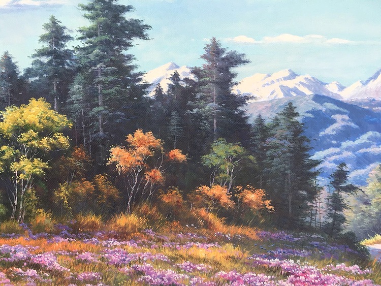 陈一茗 山峰一角