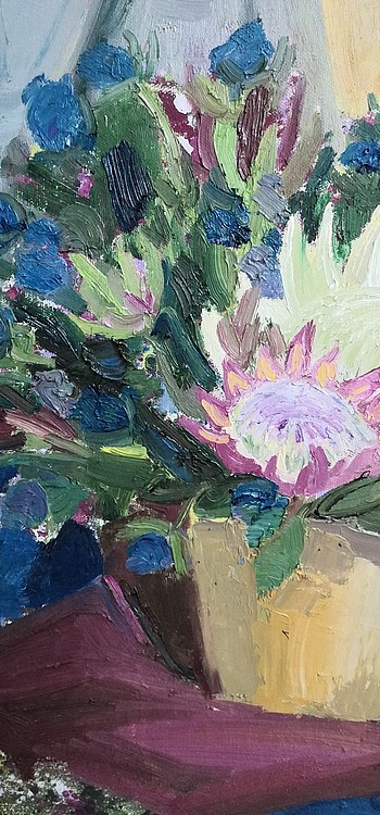 职业书画家 赵晓君 王莲花静物
