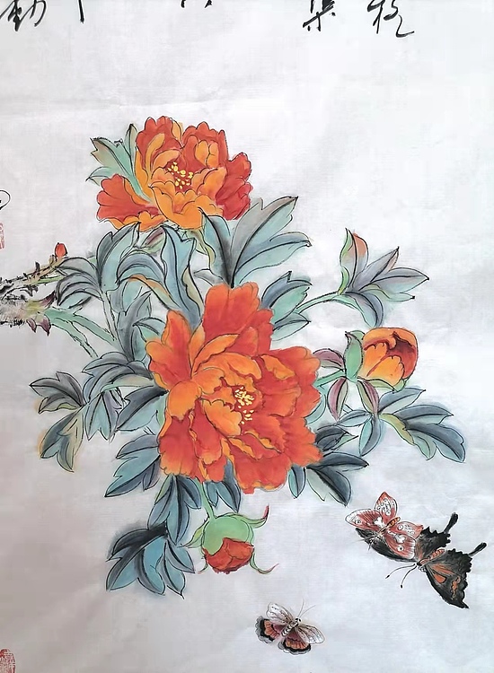 仟亿 庭前芍药