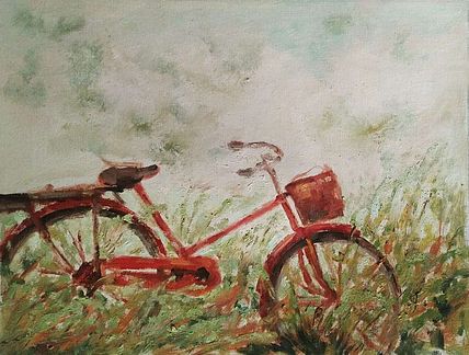 岳志敏 原创精品油画《时光》