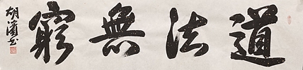 （带合影）中国书法家协会理事，北京书协副主席 胡滨