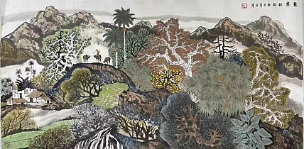 海南美协副主席，中国美协会员，邓子芳