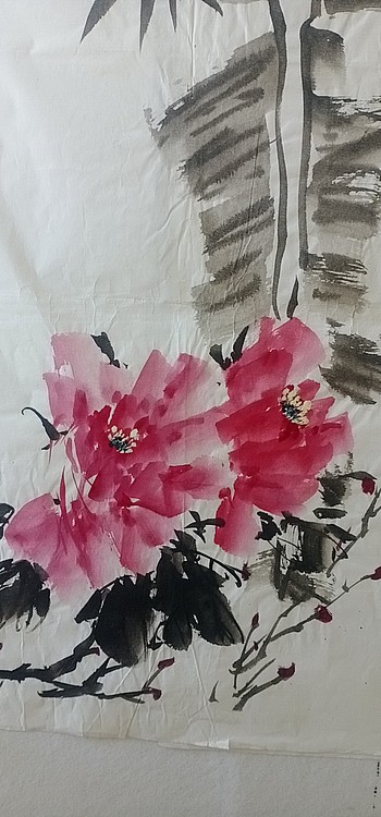 中国老年书画研究会会员 张宝霞 和谐生活