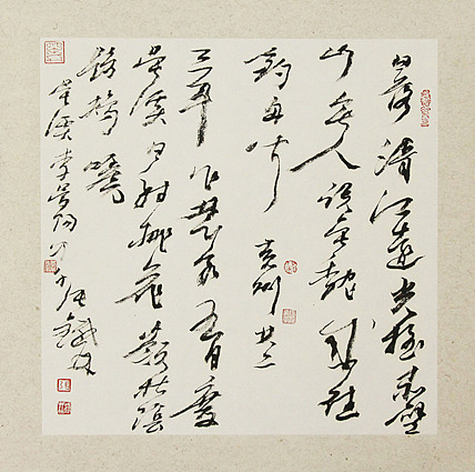（带合影)著名艺术家，国际书协副主席 张铁林