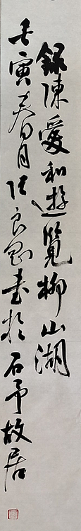 淮河居士 陈爱和游览柳山湖