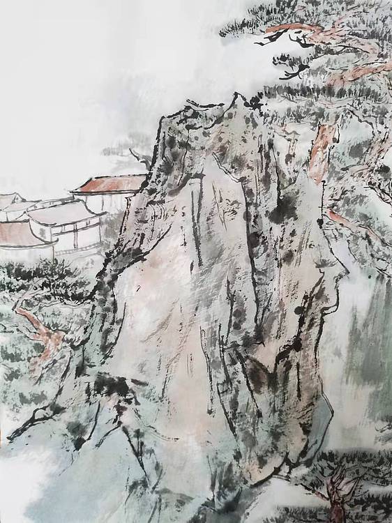 秦广宁 黄山云起