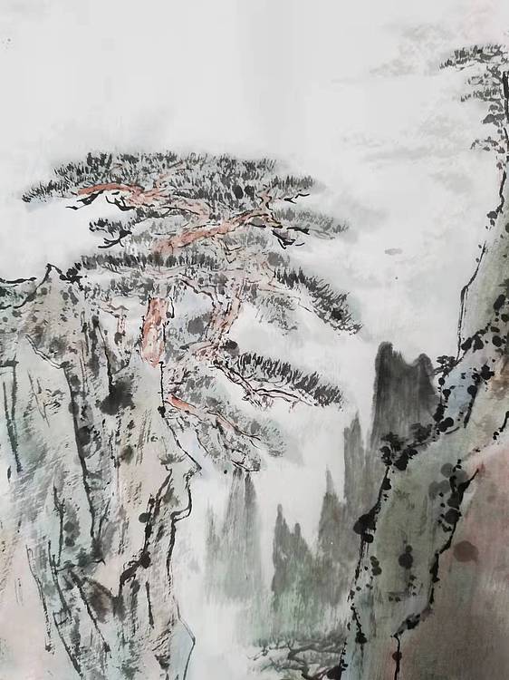 秦广宁 黄山云起