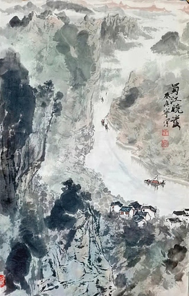 秦广宁 蜀江晓发