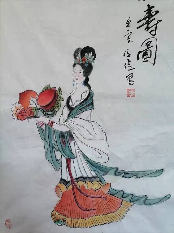 仟亿 献寿图