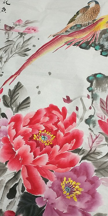 曼雪 鸟语花香富贵吉祥