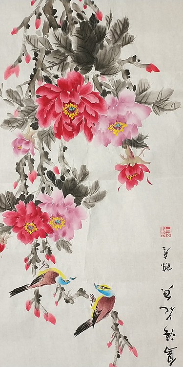 曼雪 鸟浯花香