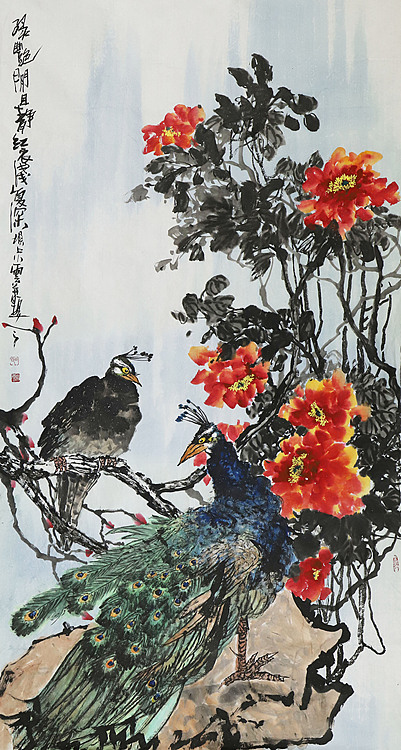 河北青年美术家协会会员、北京骏隆书画院副秘书长 田小云 国画