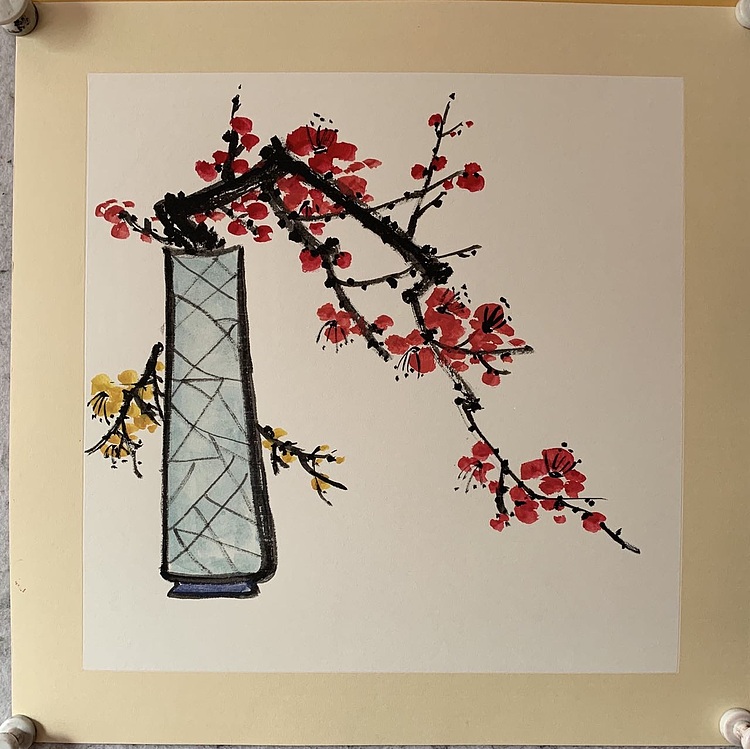 董姬湘 梅花图