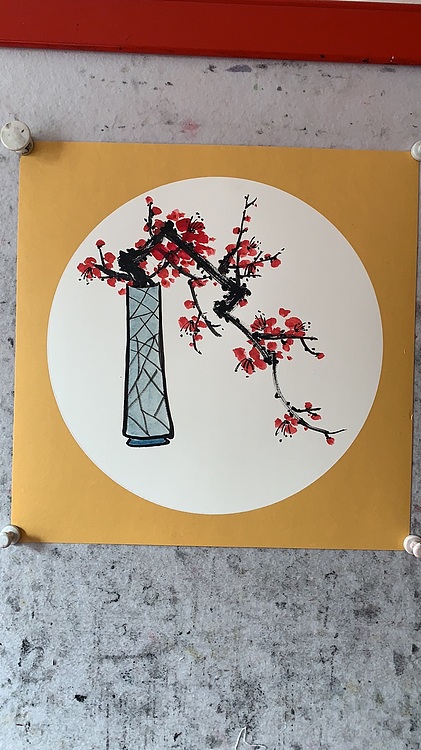 董姬湘 梅花图