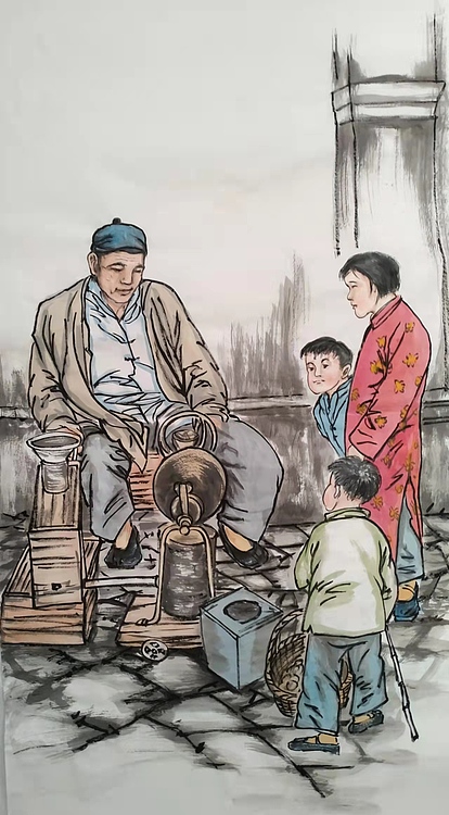 高兴 爆米花