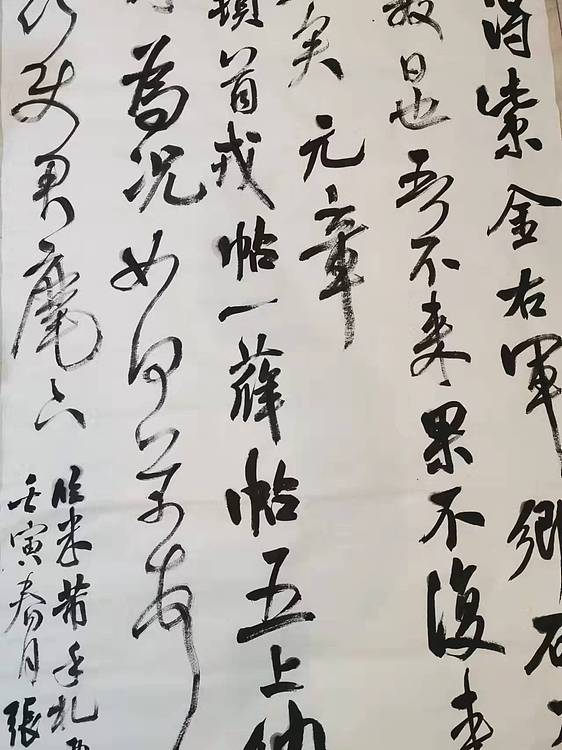 江苏省青年书法家协会会员  淮河居士 米芾手札