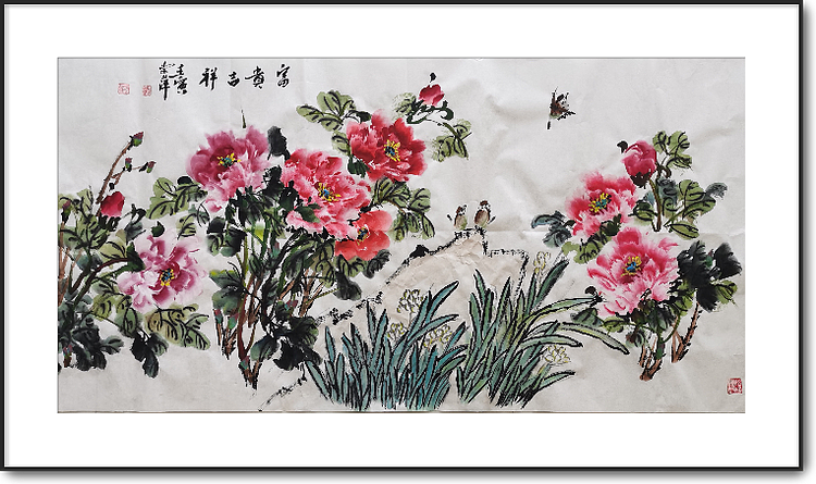 兰花 国画