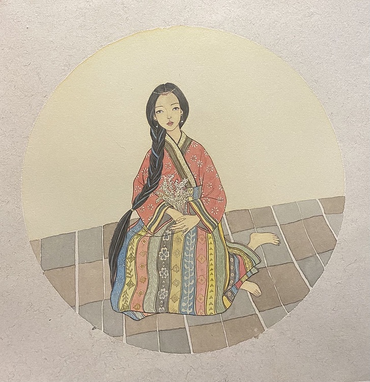金金酱 《静坐》