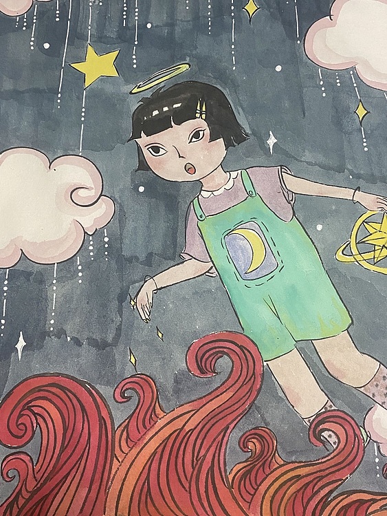 金金酱 星空系列《日月交替》