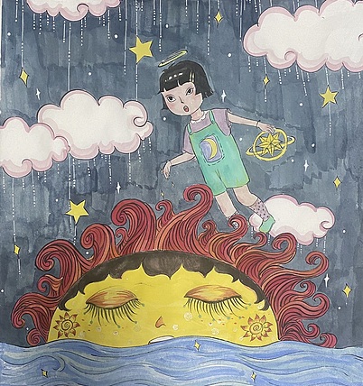 金金酱 星空系列《日月交替》