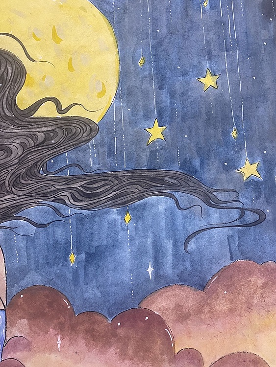 金金酱 星空系列《晚风》